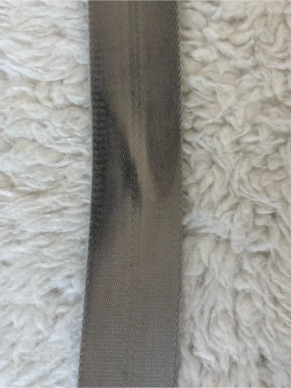 Louis Vuitton Cup Nylon Gray/Orange Adjustable Belt